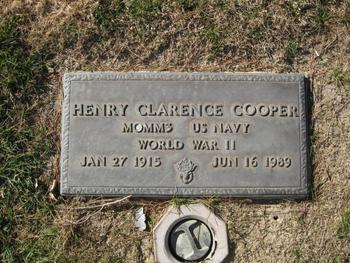 Cooper, Henry Clarence gravesite
