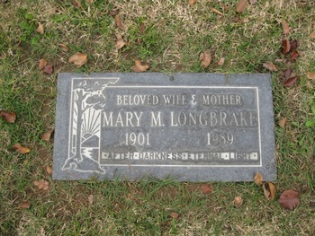 Longbrake, Mary Margaret gravesite