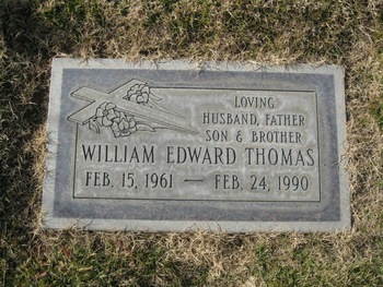Thomas, William Edward gravesite