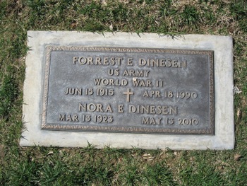 Dinesen, Forrest Eugene gravesite