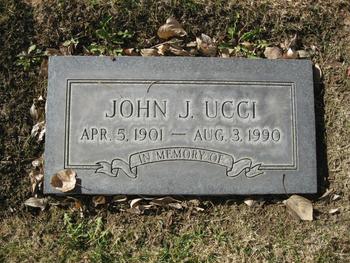 Ucci, John Joseph gravesite
