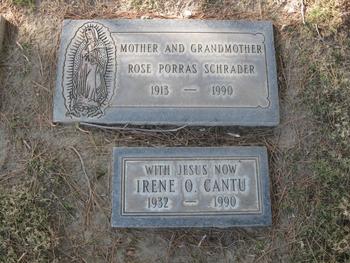 Cantu, Irene O gravesite