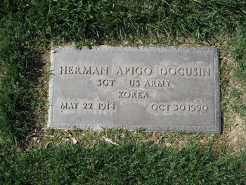Docusin, Herman Apigo gravesite