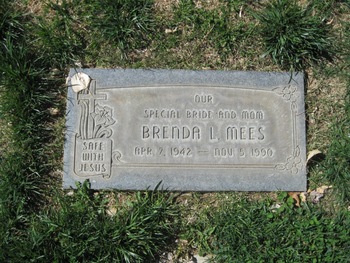 Mees, Brenda Louise gravesite