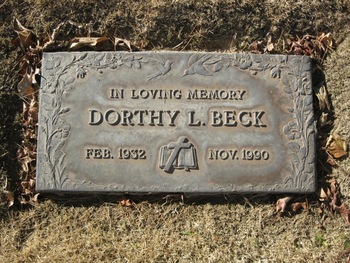 Beck, Dorthy Lavonne gravesite