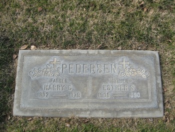 Pedersen, Esther Susan gravesite