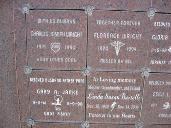 Wright,   Charles Joseph gravesite