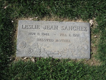 Sanchez, Leslie Jean gravesite