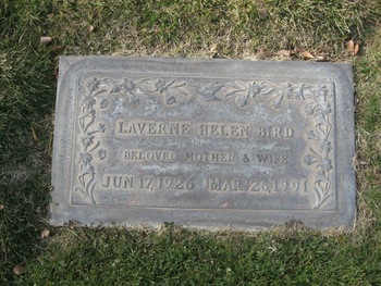 Bird, Laverne Helen gravesite