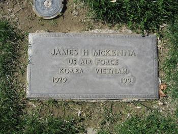 McKenna, James Harold gravesite