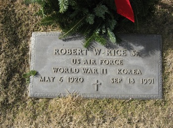 Rice, Robert Warren gravesite