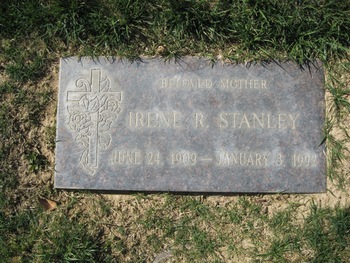 Stanley, Irene Ruth gravesite
