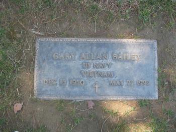 Bailey, Gary Allan gravesite