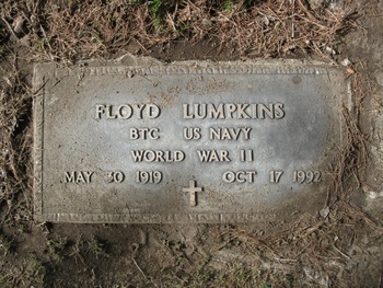 Lumpkins,   Floyd gravesite