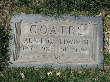 Coates, Edwin Morton gravesite