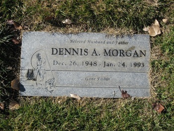 Morgan, Dennis Allen gravesite