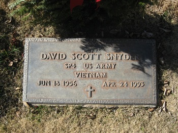 Snyder, David Scott gravesite