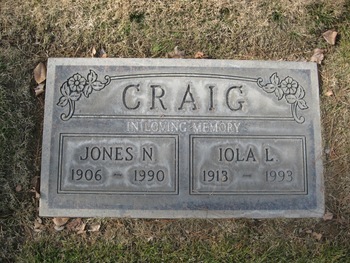 Craig, Iola Laverne gravesite