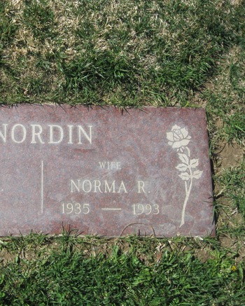 Nordin, Norma Ruth gravesite