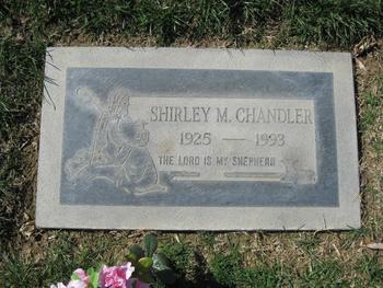 Chandler, Shirley Mae gravesite