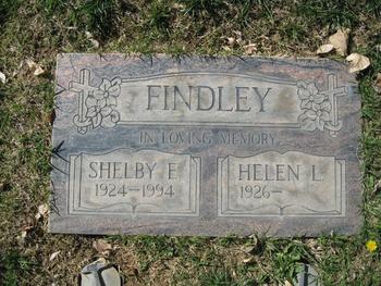 Findley, Shelby Elmer gravesite