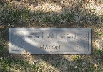 Mason, Eva Josephine gravesite