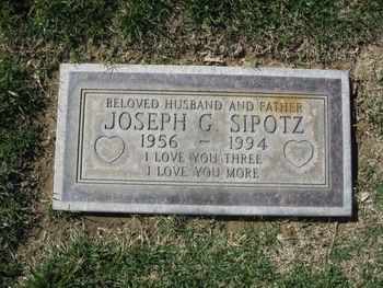 Sipotz, Joseph Gregory gravesite
