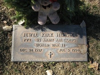 Hensley, Jewel Kirk gravesite