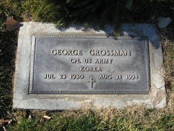 Grossman, George gravesite