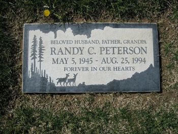 Peterson, Randall C. ('Randy') gravesite