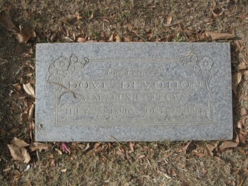 Brown, Alma Eunice gravesite