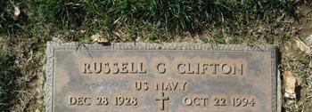 Clifton, Russell Gene gravesite