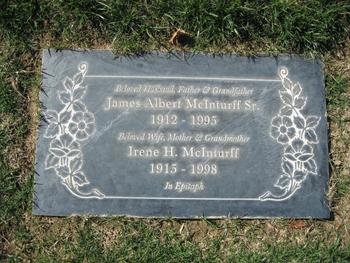 McInturff, James Albert gravesite