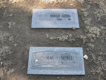 Campbell, Rev John Franklin gravesite