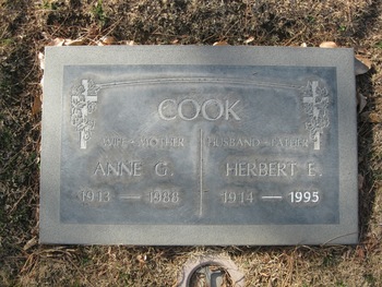 Cook, Herbert Edward gravesite