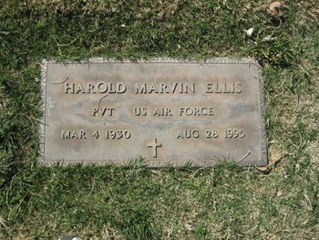 Ellis, Harold Marvin gravesite