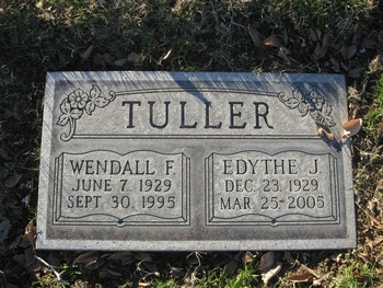 Tuller, Wendall Francis gravesite