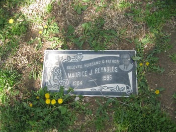 Reynolds, Maurice James gravesite