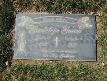 Garcia, Guadalupe gravesite