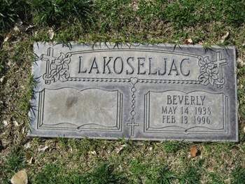 Lakoseljac, Beverly Ann gravesite