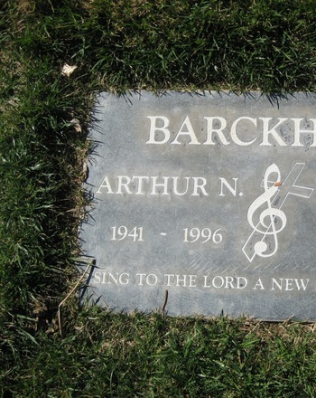 Barckholtz, Arthur Norman gravesite