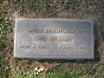 Bradford, Jr David gravesite