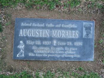 Morales, Augustin gravesite
