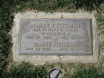 Stegman, Elaine gravesite