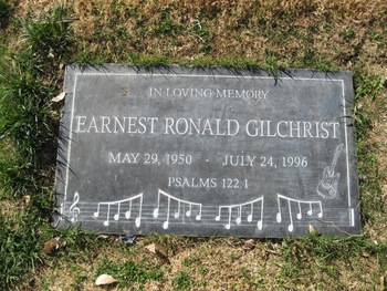 Gilchrist, Earnest Ronald gravesite