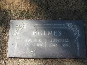 Holmes, Judith gravesite