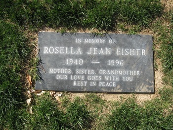 Fisher, Rosella Jean gravesite