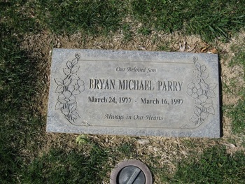 Parry, Bryan Michael gravesite