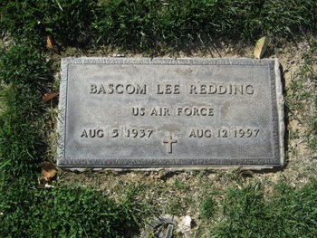 Redding, Bascom Lee gravesite