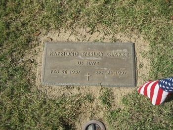Clarke, Raymond Wesley gravesite